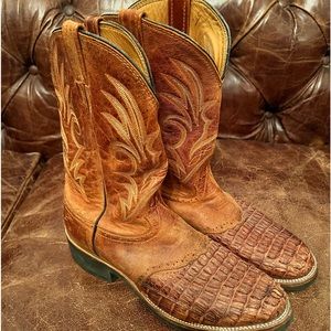 Vintage Larry Mahan Cowboy Boots
